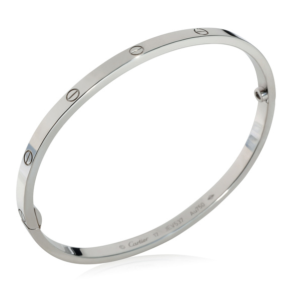 Cartier Love Bracelet, Small Model (White Gold) - Picture 2 of 4